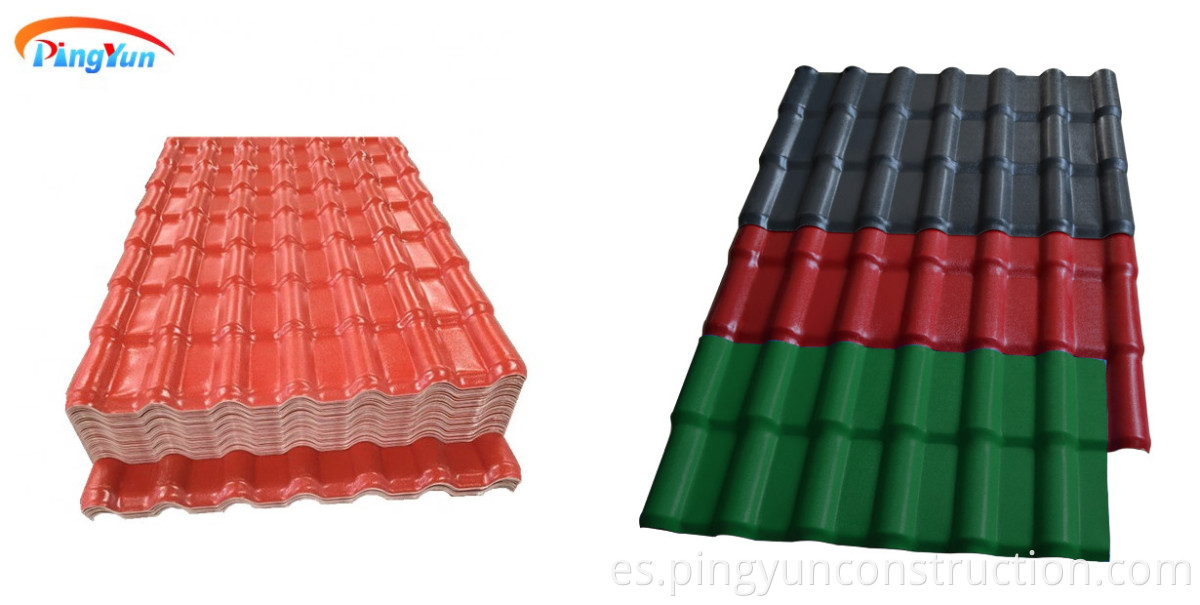 synthetic resin roof tile